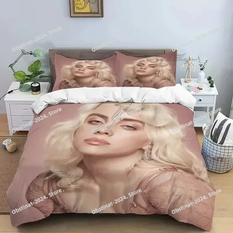 Juego de cama Popular Star B-E Singer, funda nórdica, funda de edredón, funda de almohada, edredón king Queen Size, juego de cama para niños y adultos