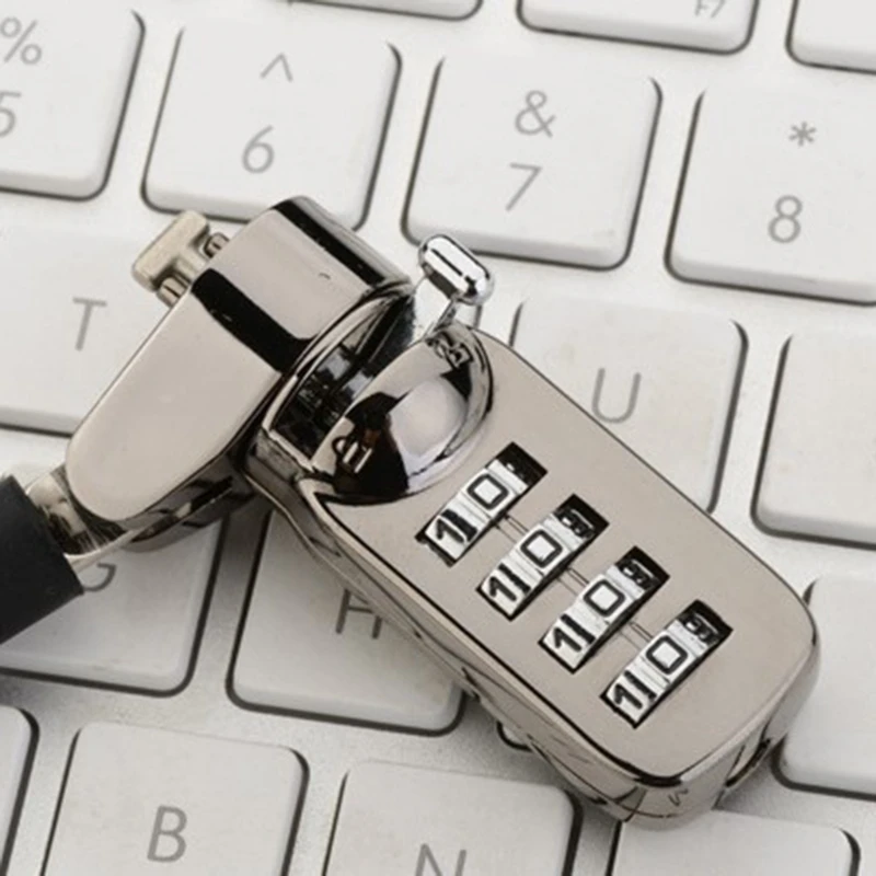 Anti-Theft Lock Computer PC Passwort Kabel Locker für Monitor Digitale Ausrüstung W3JD