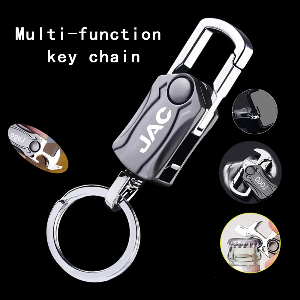 Hand braided rope alloy key chain key For JAC Refine Rein J1 J2 J3 Turin J4 J5 J6 J7 IEVS4 S3 S4 S7 M4 M6