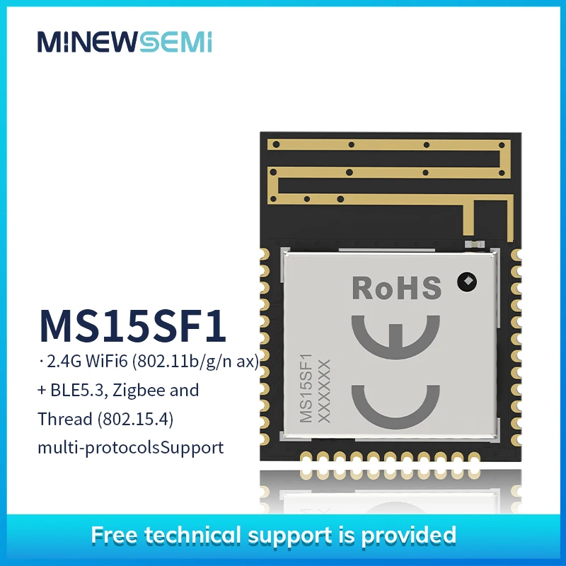 Low Cost Wireless Highly Integrated ESP32 2.4Ghz Wifi Receiver Smart LNA Ble 5.3 Module GPIO UART For Smart Home