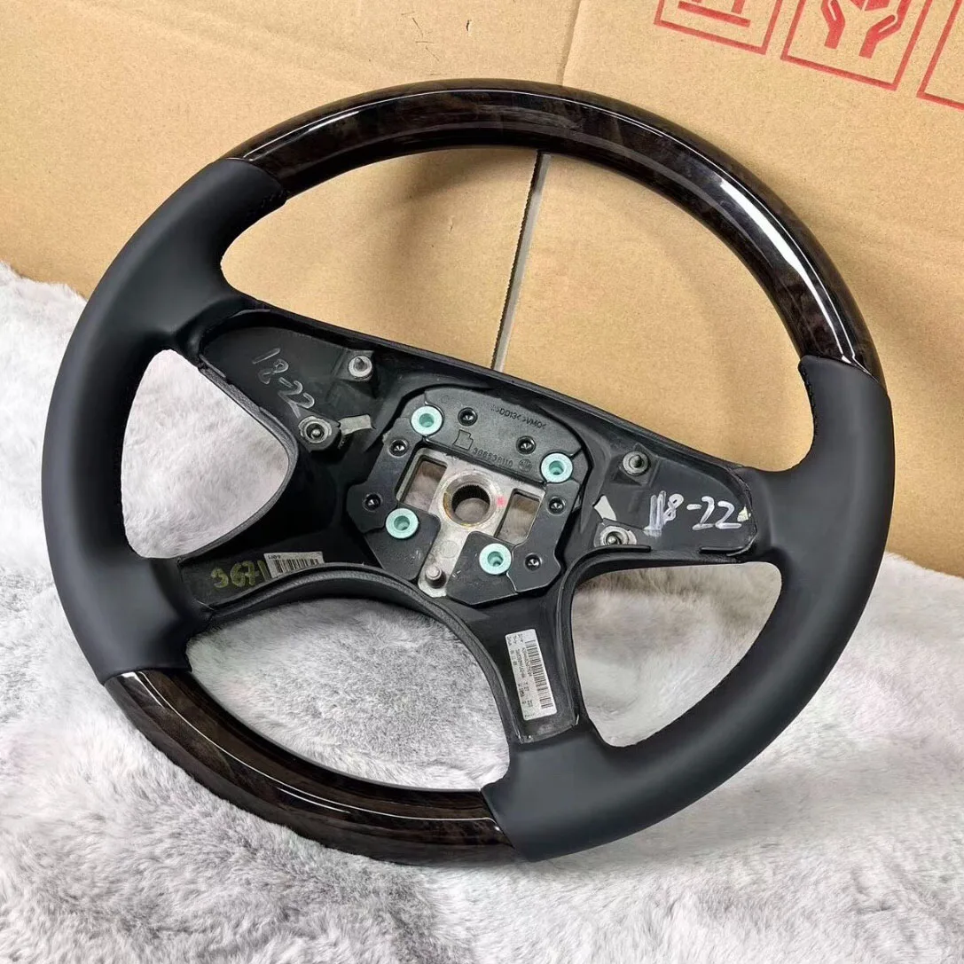 Walnut Wodden Steering Wheel For Mercedes Benz W204 C300 C350 C180 C Class 08 09 10