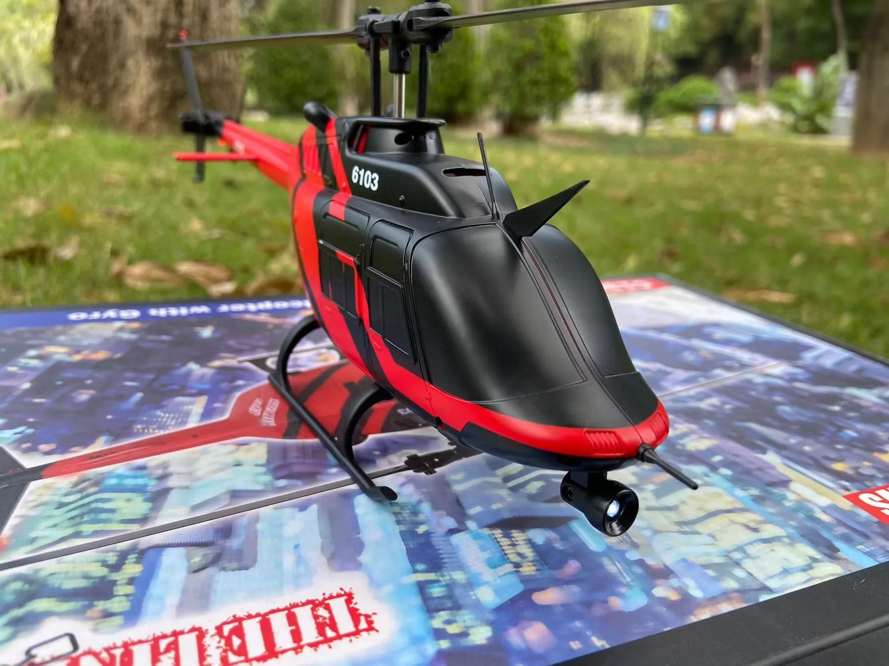 Remote Controlled Helicopter C138 Custom Color RC Helicopter Single Wing Without aileron 6CH 6-axis Gyroscope Height Hovering Ad