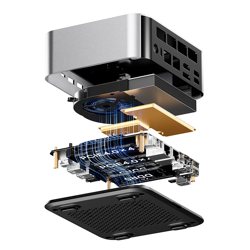 Aoostar MACO Gaming Mini PC AMD Ryzen 7 H 255 Fingerprint OCuLink