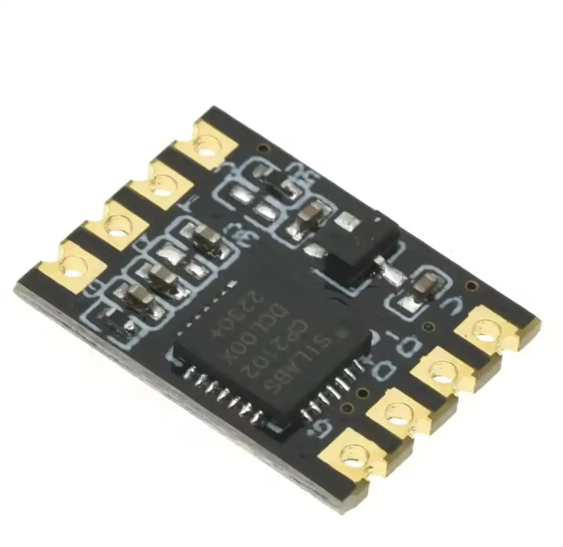 CP2102/CH340 module USB to TTL serial port UART module brush machine download bonding wire patch type sink gold plate