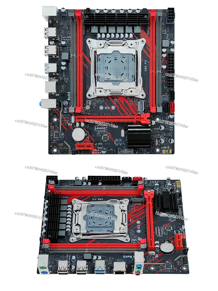 New X99 Desktop Main Board DDR3 Memory 2011-3DDR4 Main Board E5-2696V3 Game Main Board Set