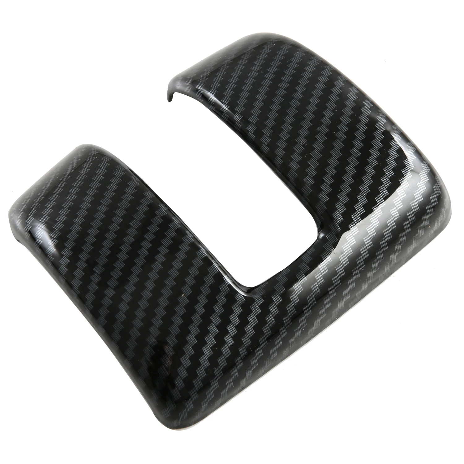 ل BYD القرش 6 2024-2025 اكسسوارات السيارات الداخلية ألياف الكربون ABS والعتاد التحول المقبض تراكب غطاء الكسوة ديكور 1 قطعة