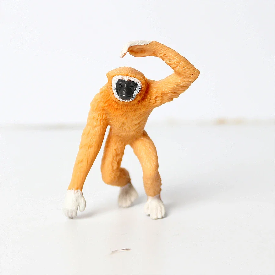 Scimmia di plastica Modello Giocattoli Scimmia Gorilla Scimpanzé Figure Animali della Foresta Figurine Action Figure Giocattoli per bambini Giochi Regali per bambini