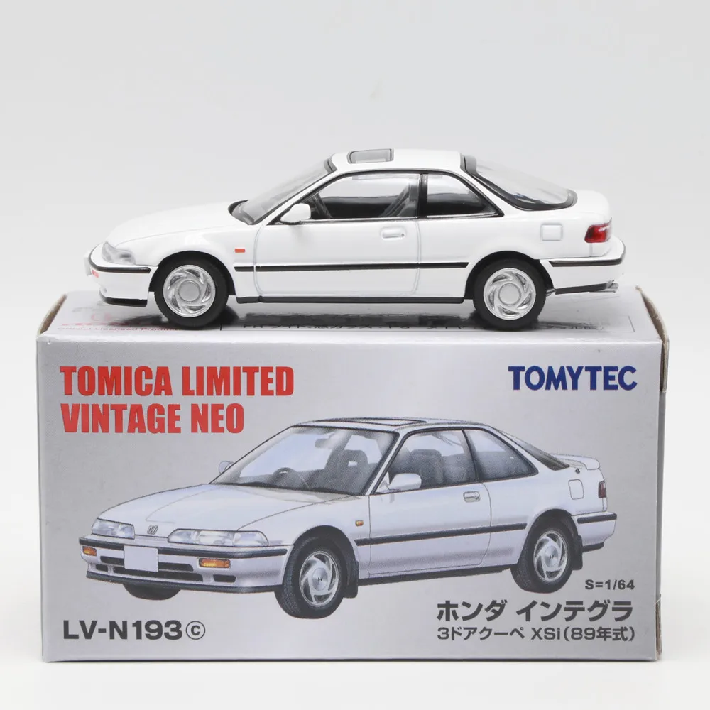 Tomytec Tomica TLV N193C/D Integra XSi JDM Limited Edition Simulation Alloy Static Car Model Toy Gift