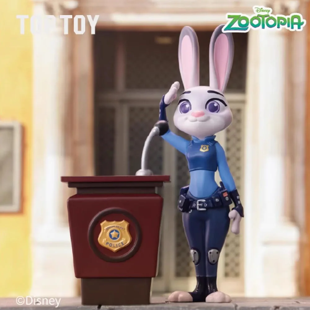 Disney Cartoon Zootopia Judy and Nick Story Series Action Figure Toys Judy Nick Anime Figures Dolls Toys Kids Gifts