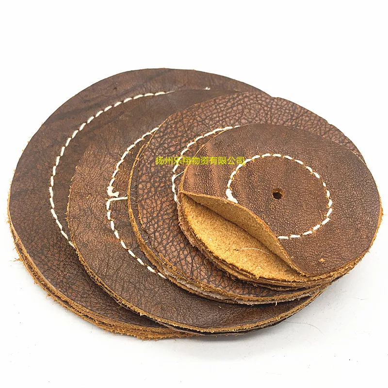 

5/6/8/10inch High Quality Polishing tool Cowhide polishing wheel jade mirror polishing elephant leather wheel imported polished