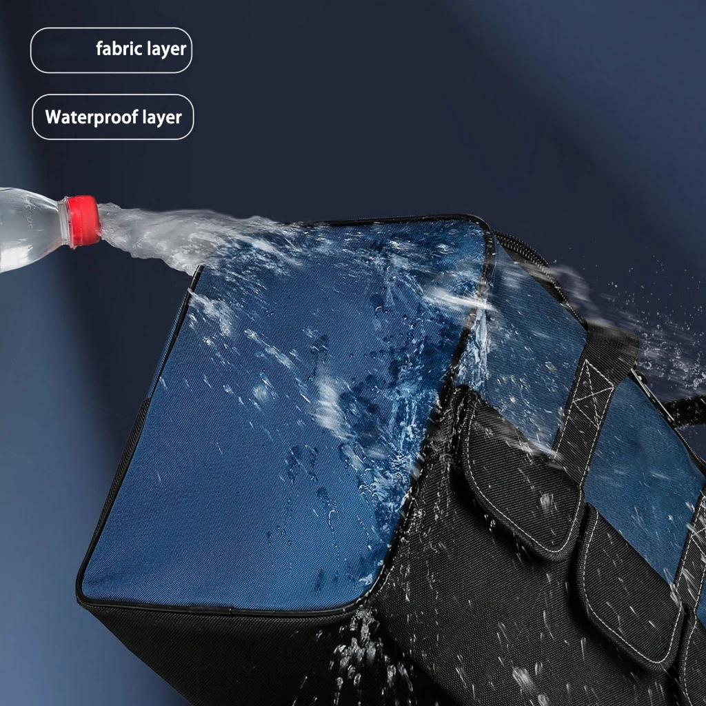 652F Heavy Duty Tool Organizers Bag With Reinforced Structure AntiCollapse Easy Access Portable Hand Carry Design Case