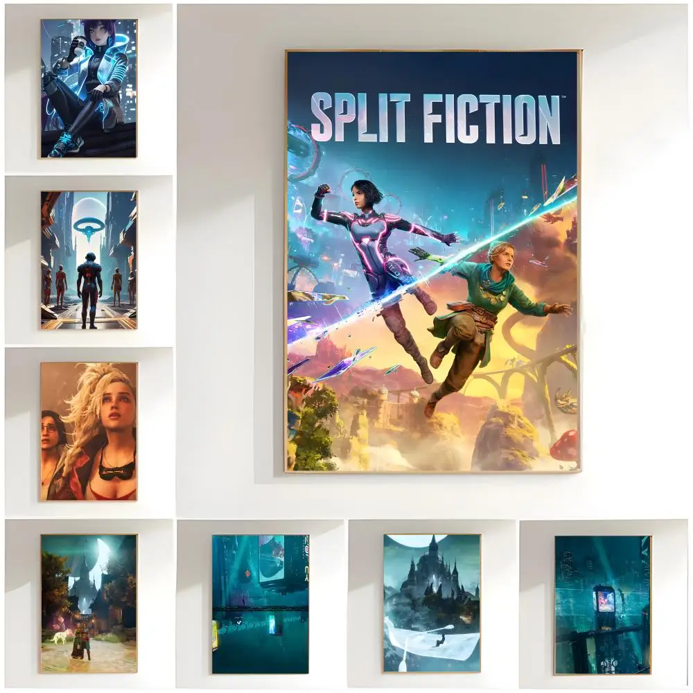 Split Fiction Poster Premium Wall Decor Modern Home Poster Unframed