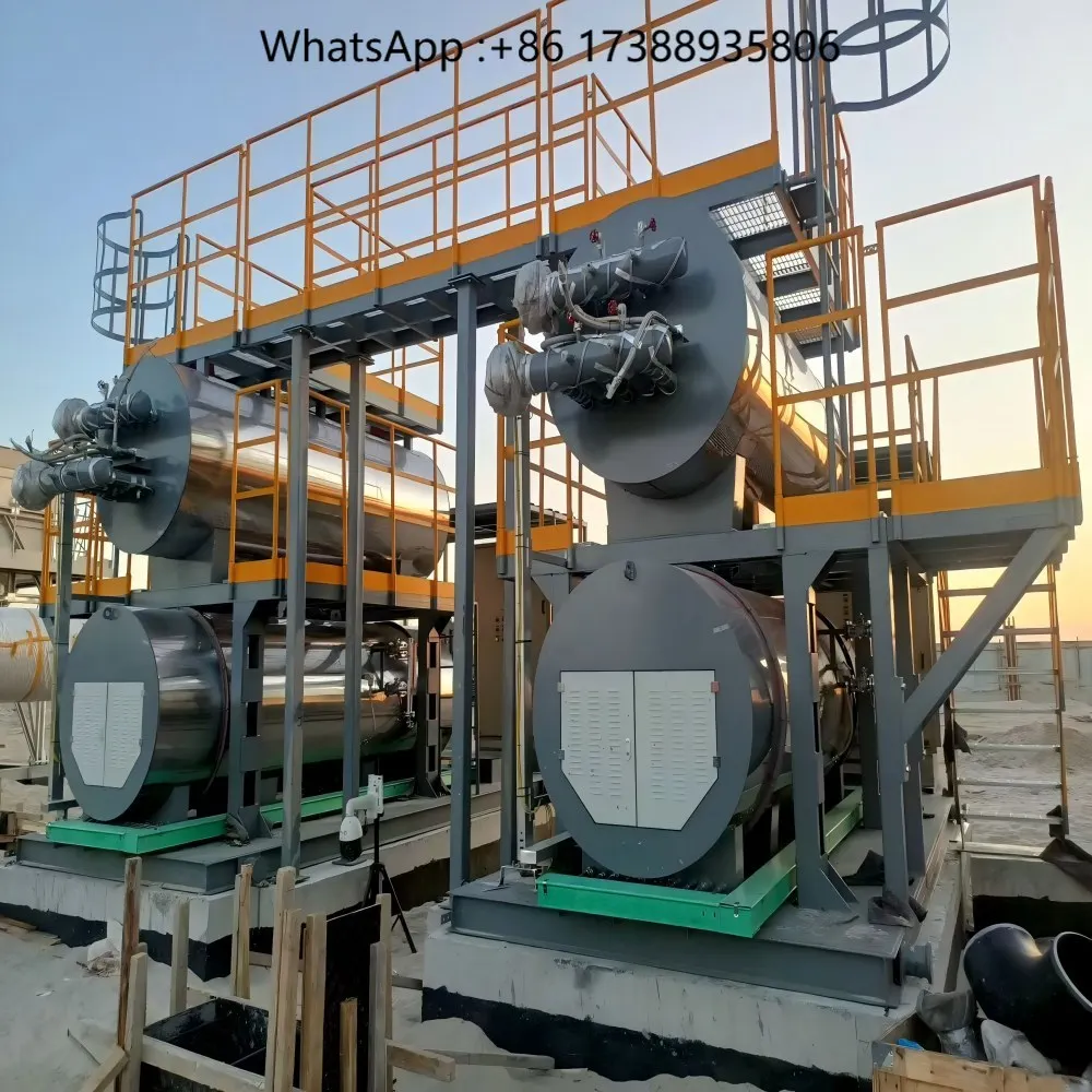 Integrated Package Horizontal Electric Steam Boiler with Touch Screen PLC Control for Food Processing