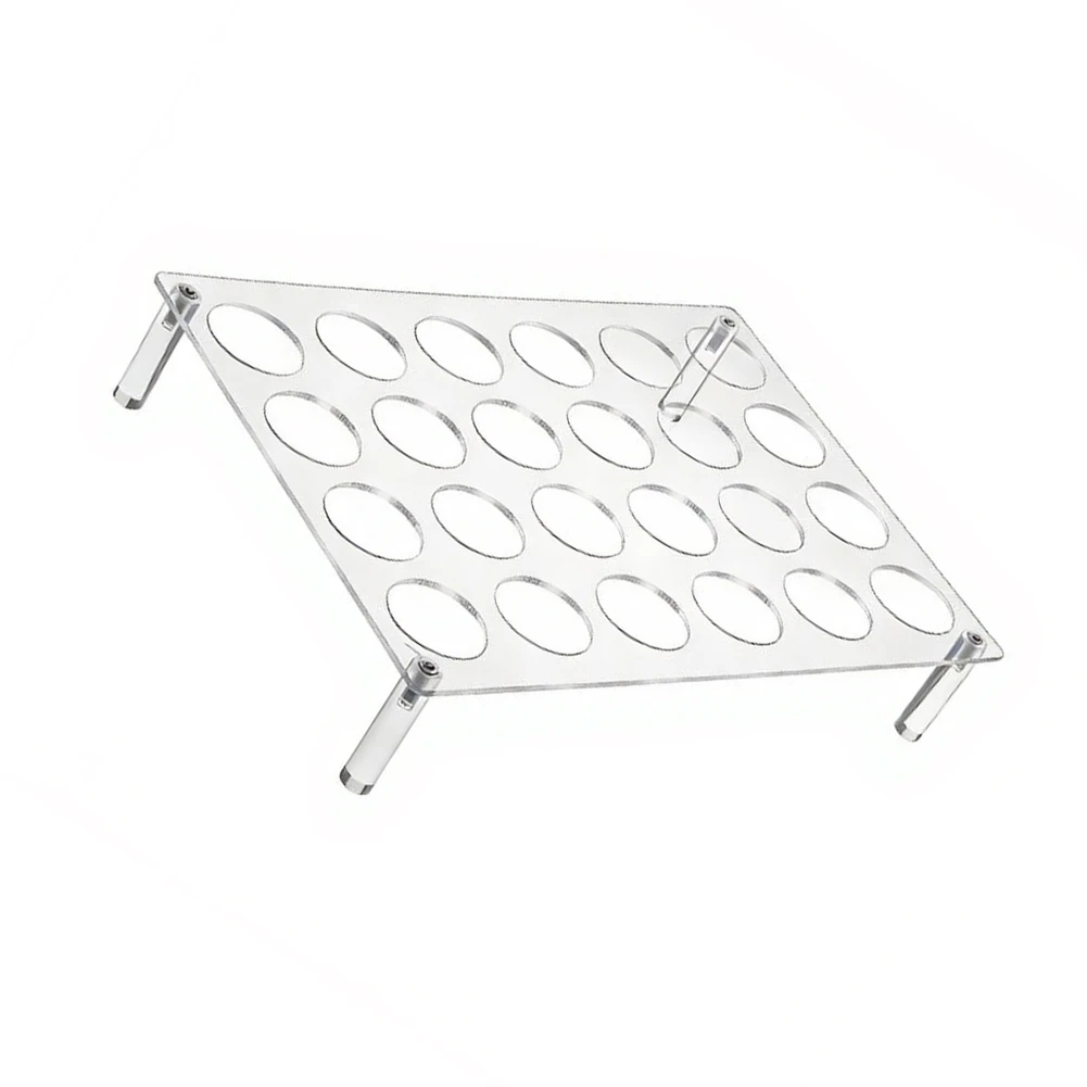Coffee Capsules Display Rack Acrylic Transparent Large Capacity Coffee Cups Holder Organizer Storage Shelf Kitchen Countertop