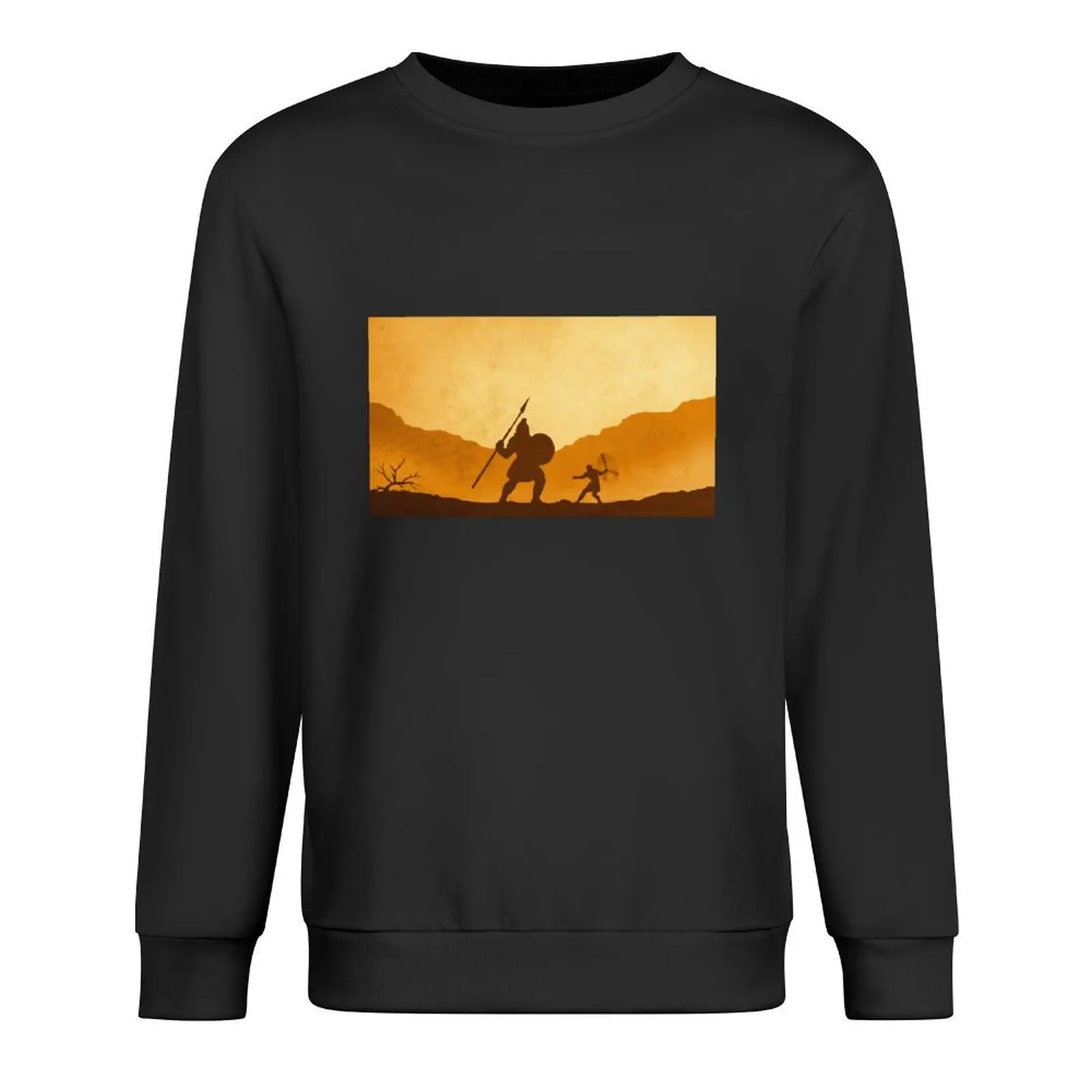 

David and Goliath Bible Pullover mens clothes men clothes men wear men's clothes sweatshirt men