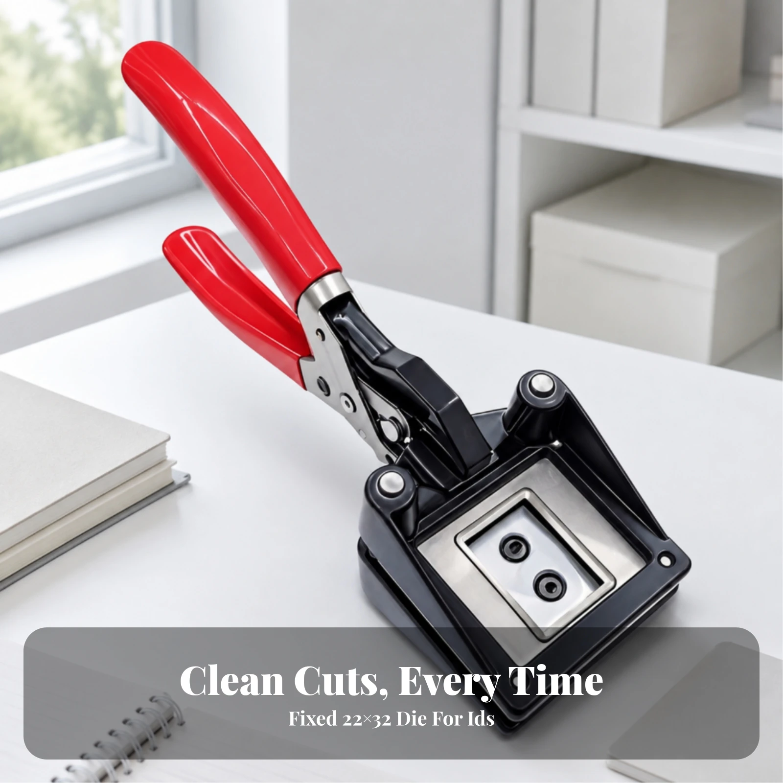 Handheld Photo Cutter Manual ID Photo Cutter Picture Paper Punch Compact Portable for Photographers, Office