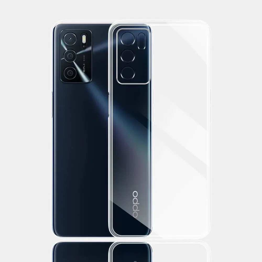 For OPPO A16 Case Silicone Soft Transparent Phone Case For OPPO A16S Clear Cover Funda For Oppoa16 a16s Coque