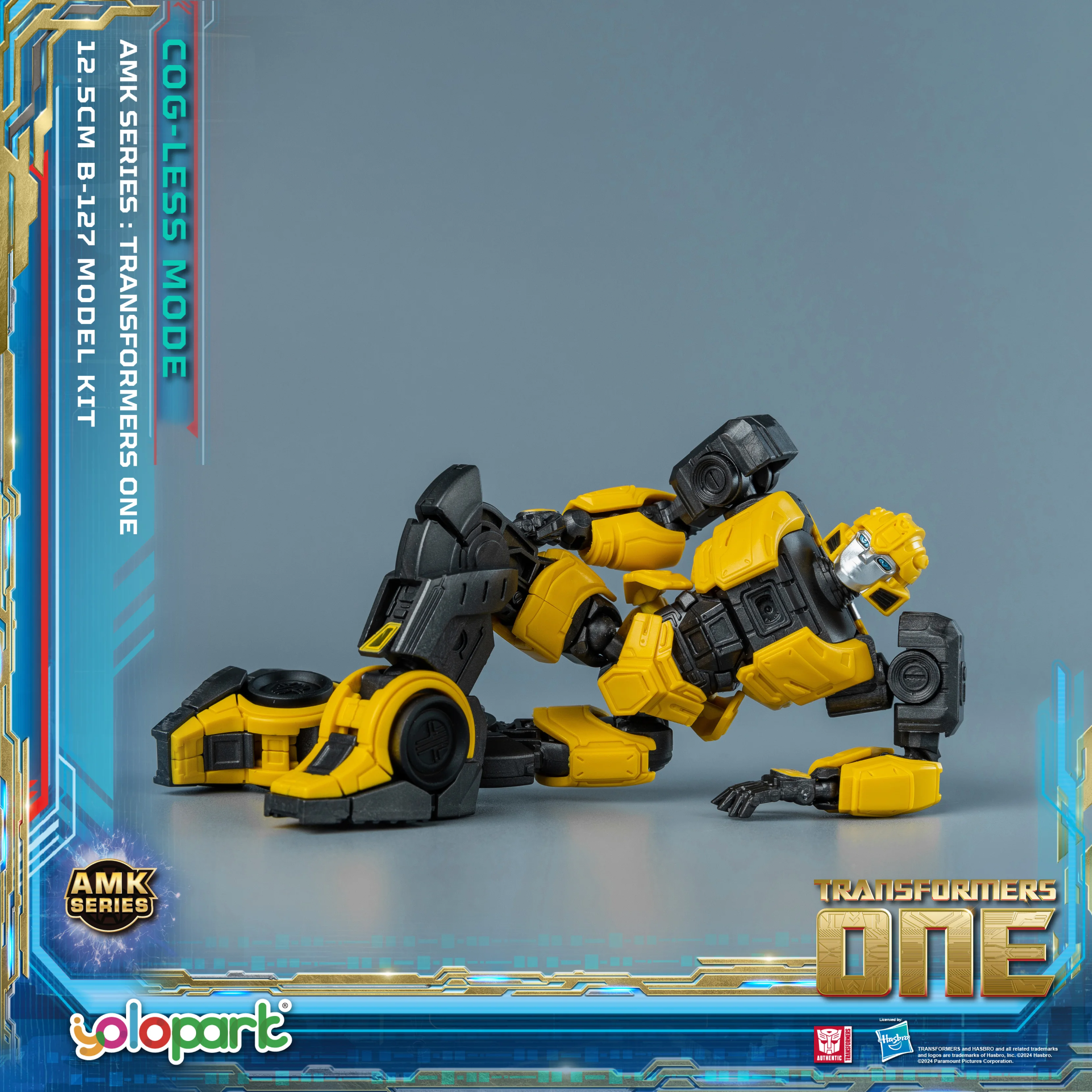 YOLOPARK Bumblebee Transformers one Toy Cog-less Mode 12.5cm Highly Articulated One Toys,No Converting Action Figures