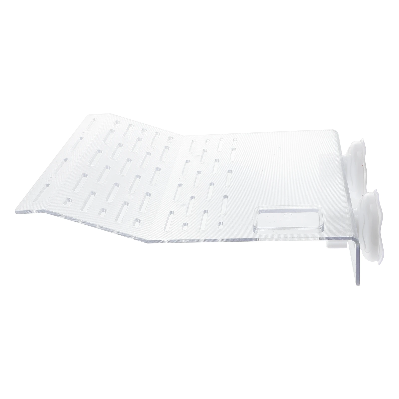 

Turtle Basking Platform Transparent Fish Tank Climbing Terrace ABS Material Long Service Life Easy Install Pet Supply Aquarium
