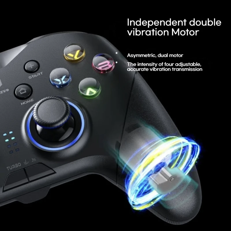 New Mechrevo C310 Wired Game Controller Vibration Motor Turbo Continuous Transmission Supports Pc Nc Switc Android Platform