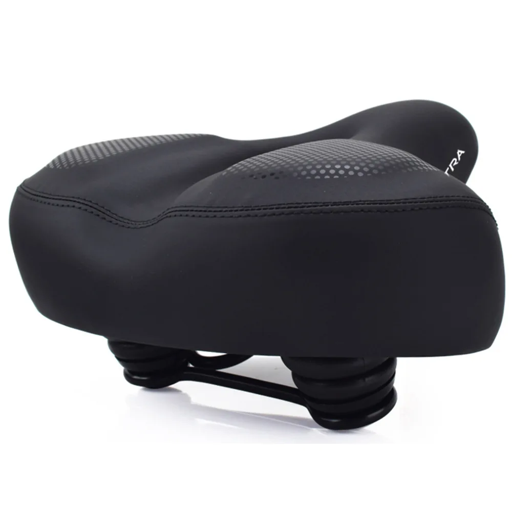 Fietsstoeltjes voor comfort Heren Dames Oversized en extra zacht gevoerd fietszitkussen Comfortabel groot fietszadel Mountain