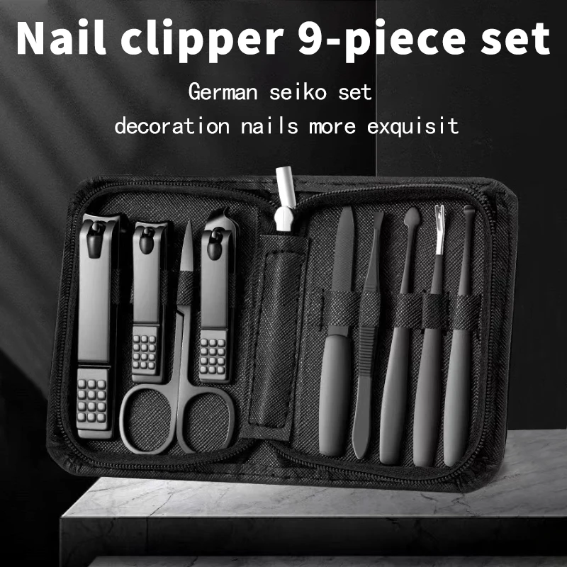 

German Nail Clipper Set Home Women's Nail Clippers High-Grade Nail Clippers Scoop Scoop Imported Pedicure Tools