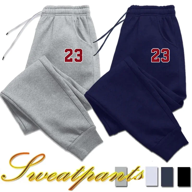 

Hot Sales Mens Sweatpants Printing Casual Pants Outdoor Sports Jogging Pants Autumn Winter Daily Man Trousers Fitness Sportswear