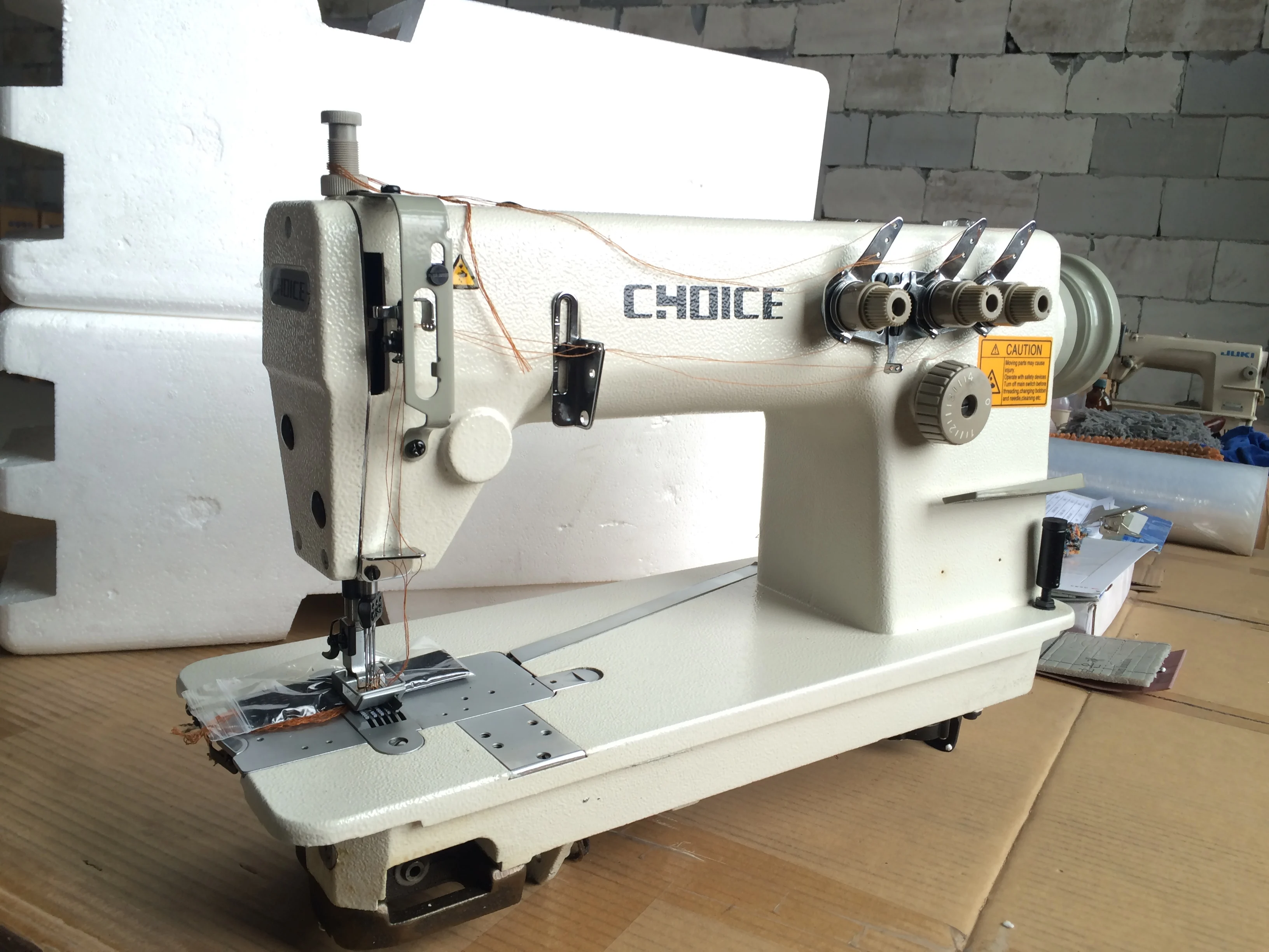 GC3803 3 Naald Kettingsteek Naaimachine Dwarse Drie Naalden Chanstitch