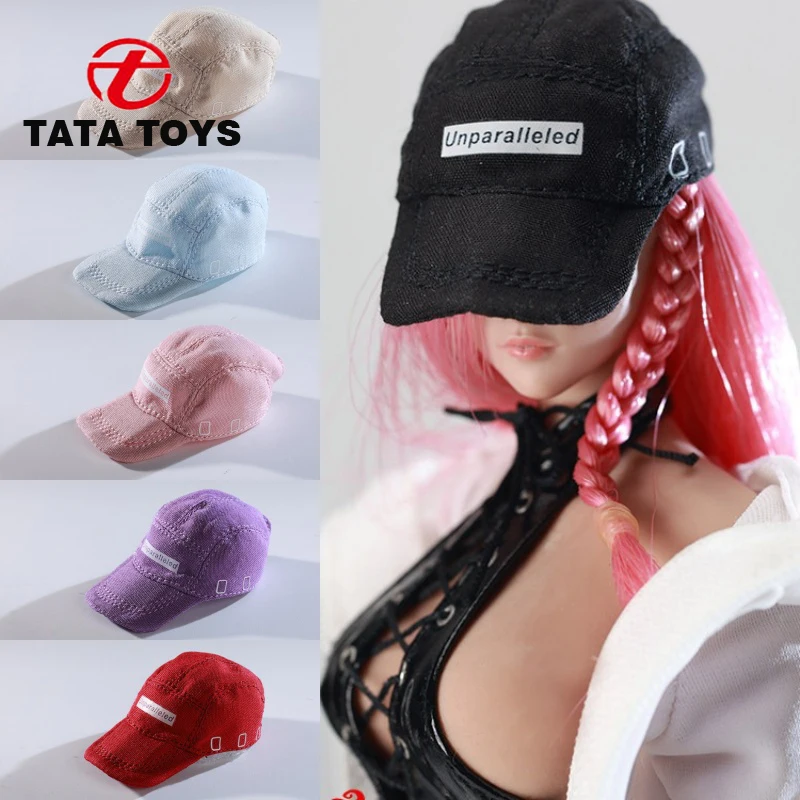 Baseballkappe für Damen im Maßstab 1:6 ‌ Sportmütze, Modell passend für 12-Zoll-Actionfiguren, Soldatenszenen-Zubehör, Dekoration