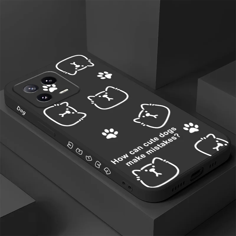 

Greet The Dog Phone Case For Xiaomi Mi 15 14 14T 13 13T 12 12X 12T 12S 11 11T 10 10T 9 9T Pro Lite Liquid Silicone Cover