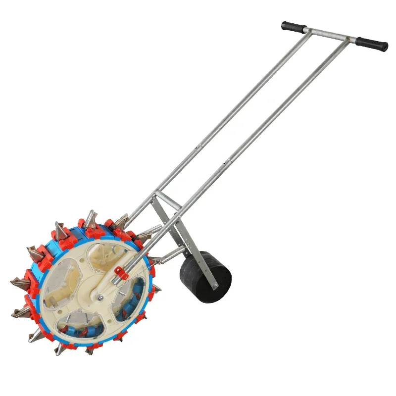 Hand-pushed sorghum seeder, millet, chives, rapeseed, multi-functional soybean on-demand machine
