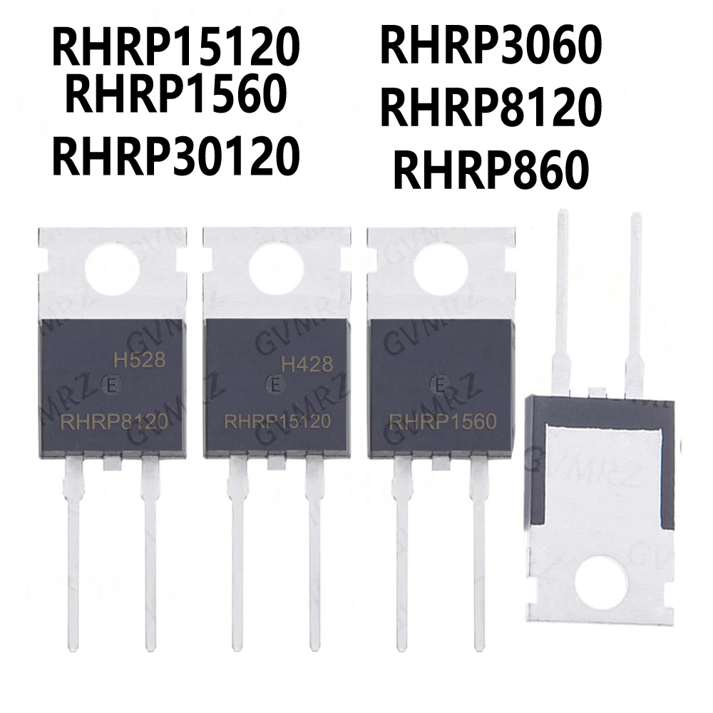 10PCS TO-220 RHRP1560 RHRP30120 RHRP15120 RHRP1560 RHRP30120 RHRP3060 RHRP8120 RHRP860 TO-220