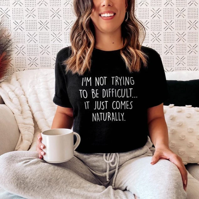 Sarcastic T-shirt: 