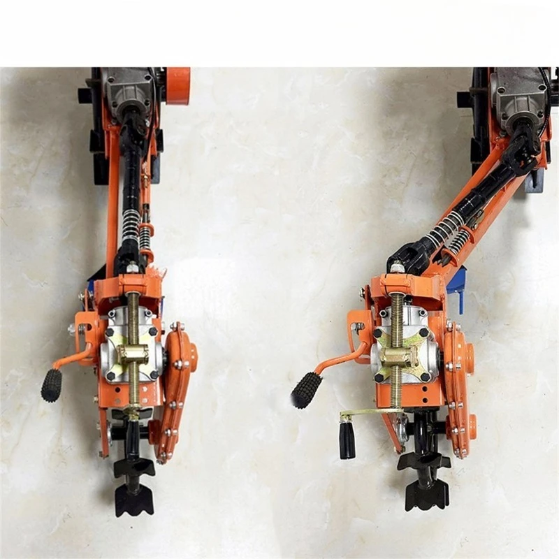 

New double drive mountain buckling machine small agricultural trencher hillside tiller ridge micro tiller