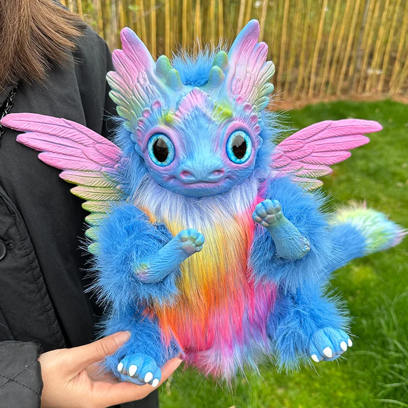 

Feilong plush latex ornament, dragon doll.