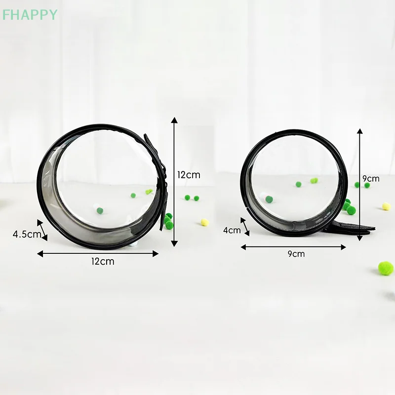 1PC Cute Doll Bag Organization Transparent Storage Box Pouch Mystery Box Keychain Bag Storage Case Thicken Wallet