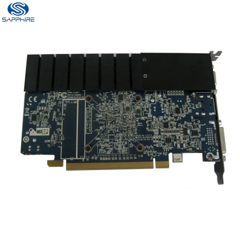 SAPPHIRE การ์ด HD5450 1G DDR3 64bit PCI Express 2.0 16X กราฟิกการ์ด ATI 5400 Series การ์ด VGA HD5450 VGA HDMI ใช้