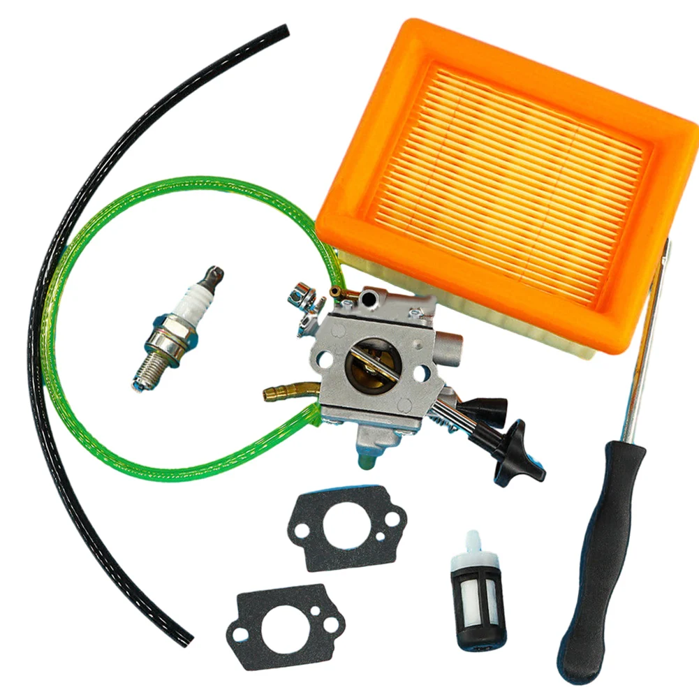 Air Filter Kit Carburetor BR800 BR800X BR800CE Blower Carburetor Assembly Fuel Filter Fuel Line Leaf Blower Vacuum Parts