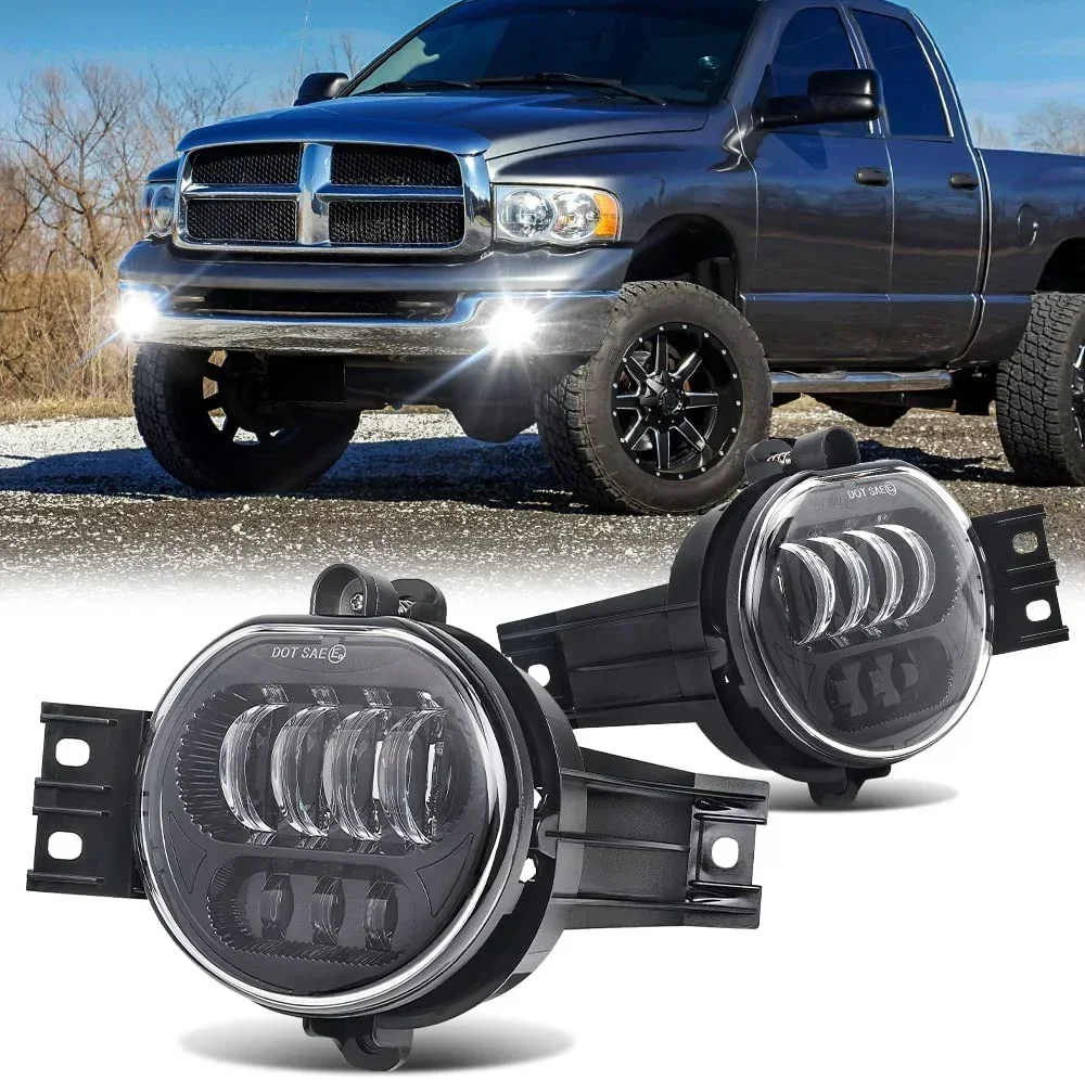 

Car Accessories LED Fog Driving Lamp DRL Daytime Running Light for Dodge RAM 1500 2500 3500 2002 2003 2004 2005 2006 2007 2008