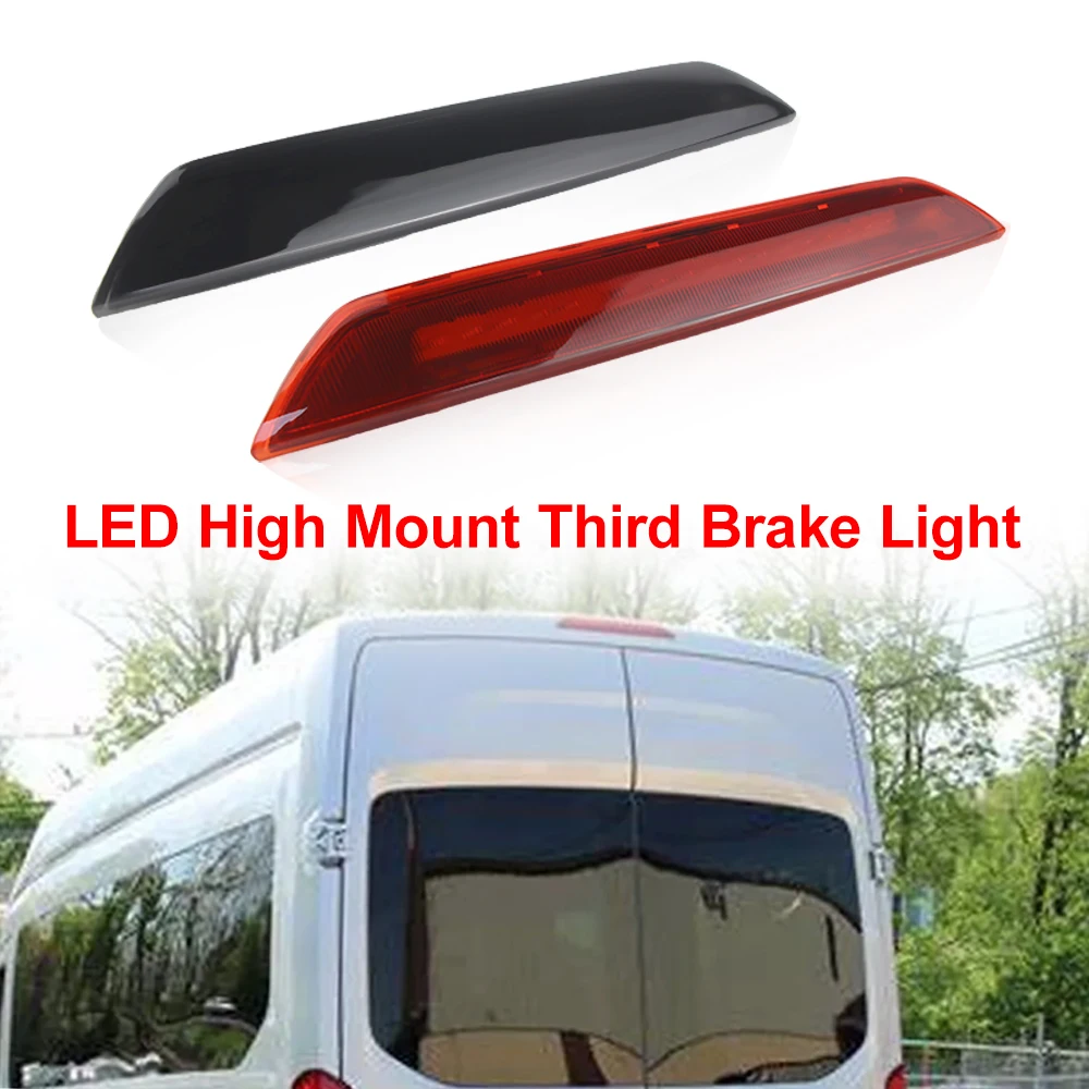

1×for Ford Transit MK8 Transit/Tourneo Custom 2012 2013-2020 LED Brake Light 3rd High Mount Taillight Car Rear Stop Warning Lamp