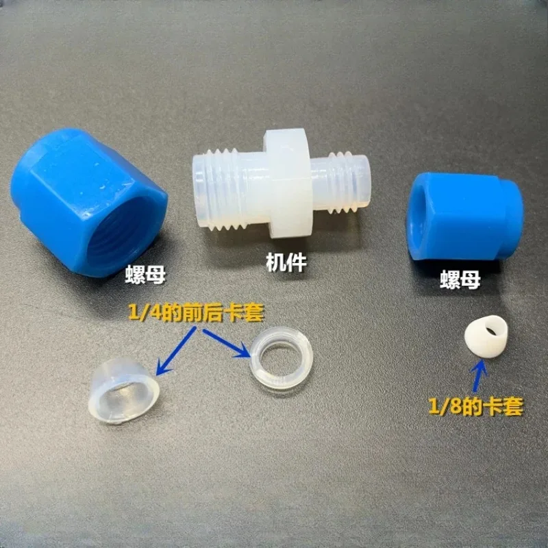PFA PTFE, Ferrule Fittings, Model PFA-420-6