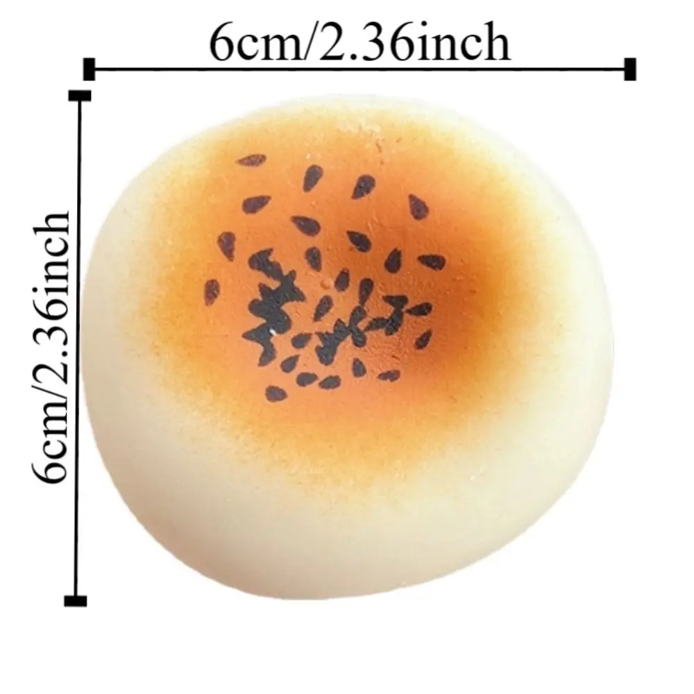 Engraçado silicone ventilação espremendo brinquedos interessante macio descompressão animal brinquedo criativo anti-fidget bolo comida brinquedo trabalhadores de escritório