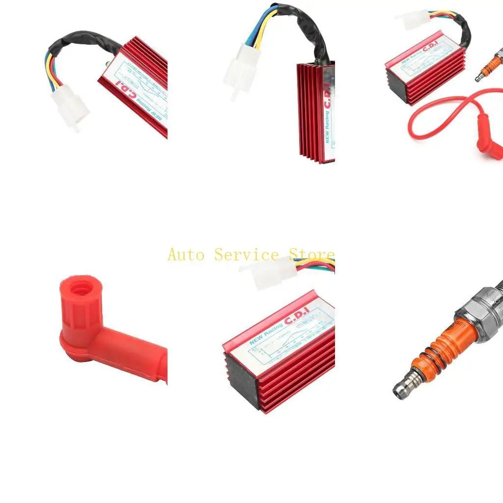 

462A Ignition Coil 5 Pin AC CDI Box for Spark Plug for Dirt Bike Kids ATV Quad Go Kar
