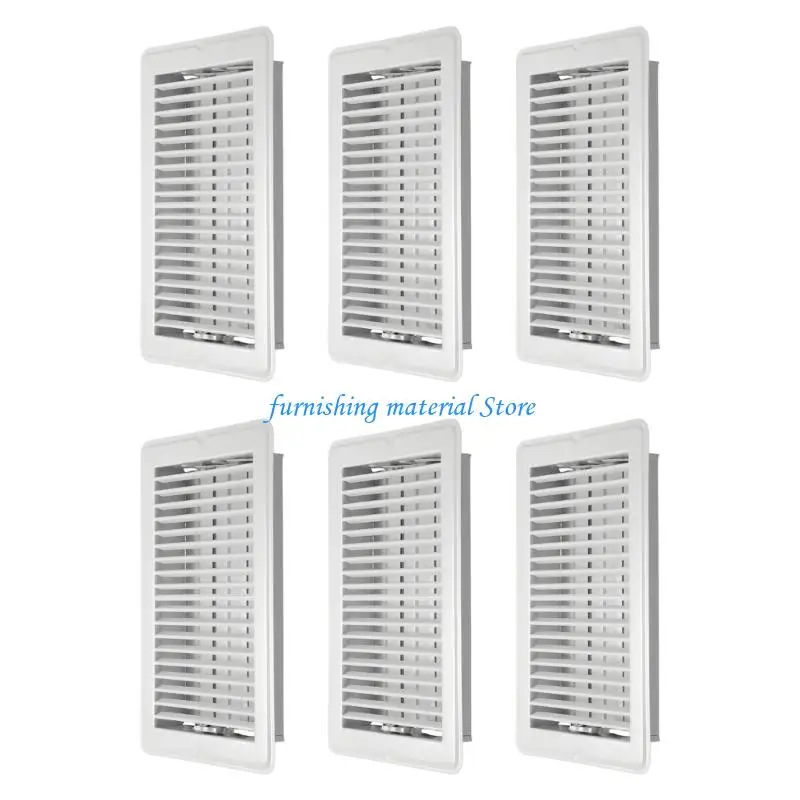 Y5GD 4x10 Inch Metal Vent Covers Heating Outlet Cover Suitable for All Floor Types