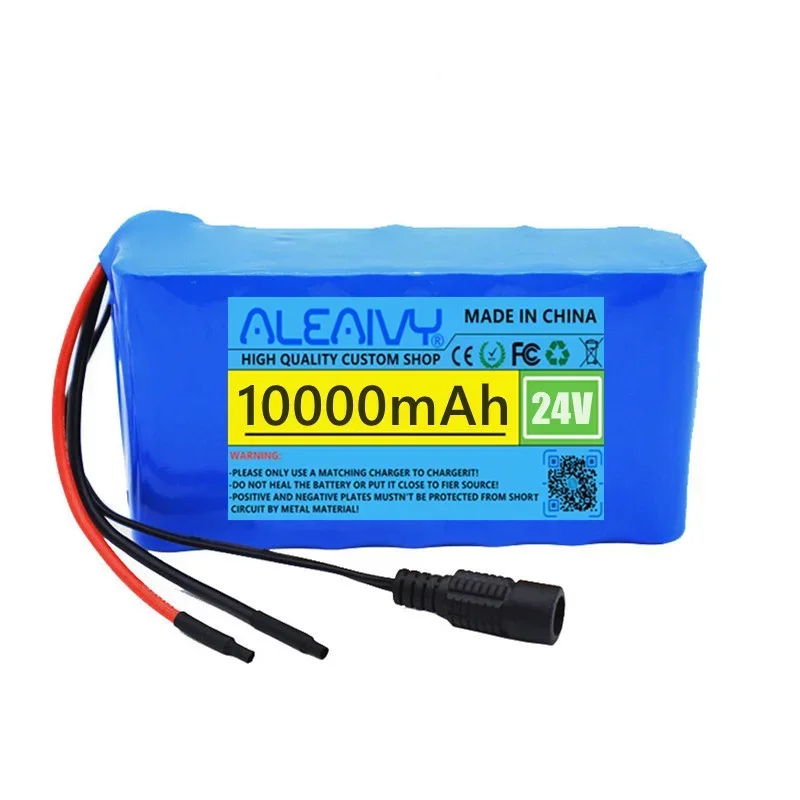 Imagem -03 - Bateria de Iões de Lítio Aleaivy com Bms Ferramenta de Mobilidade Elétrica 7s2p 24v 10ah 18650 29.4v 10000mah