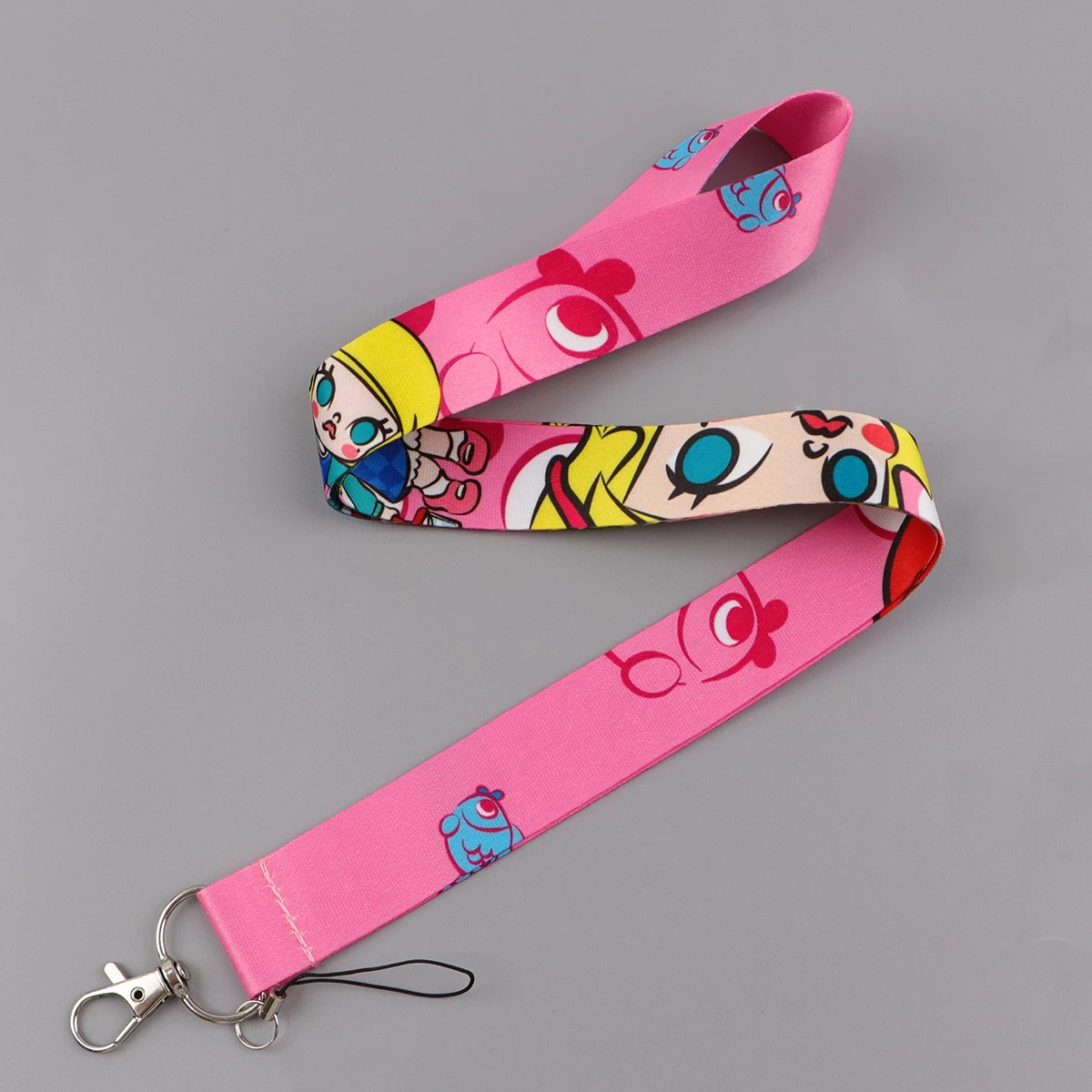 

Cute Girl Lanyards for Keys Cartoon Neck Strap For Card Badge Phone Straps Key Chain Keyrings DIY Hang Rope Phone Accessories