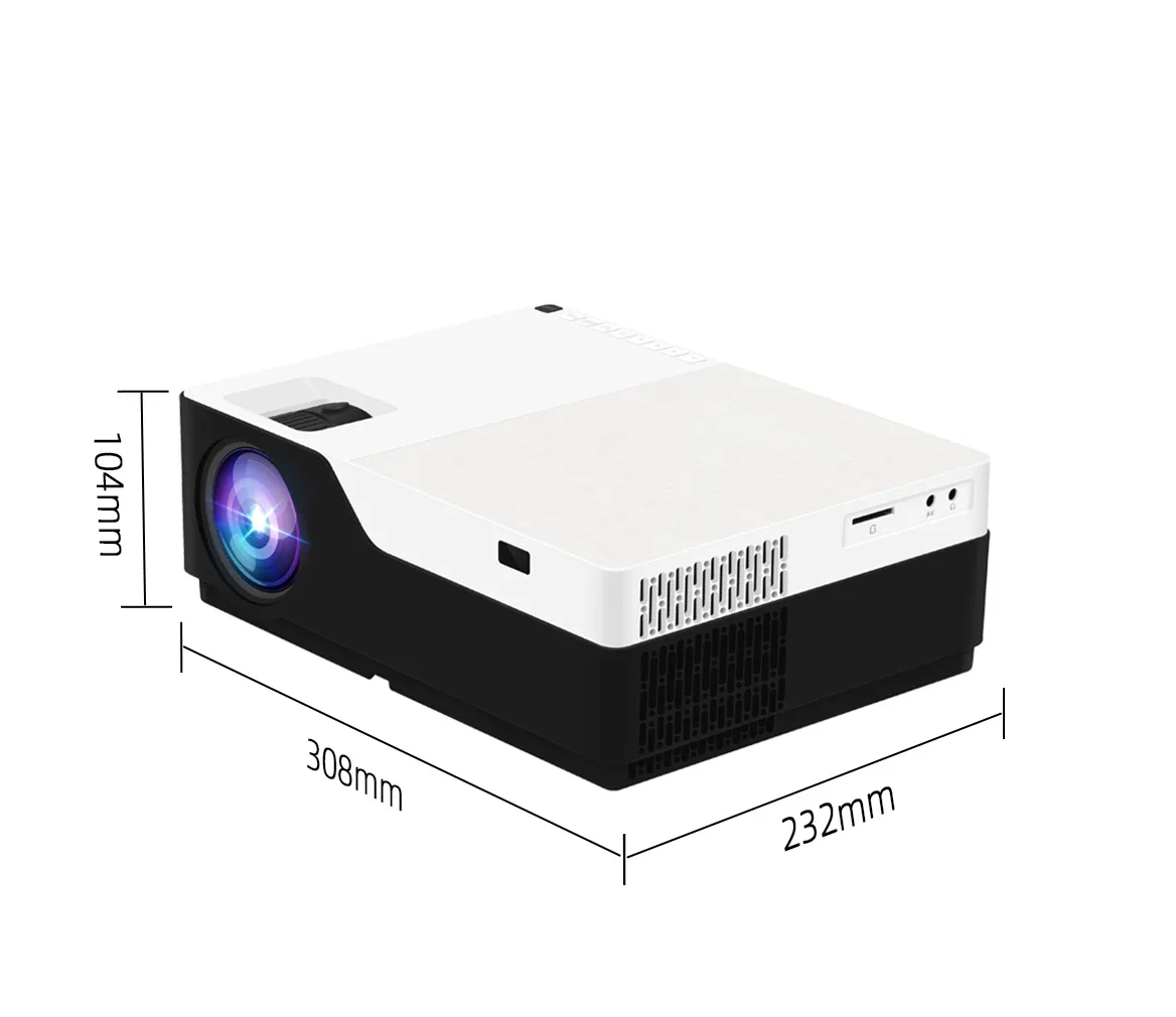 Native 1080p Home Theater Proyector FHD LED LCD Projector Beamer Factory OEM ODM High Lumens    1080P