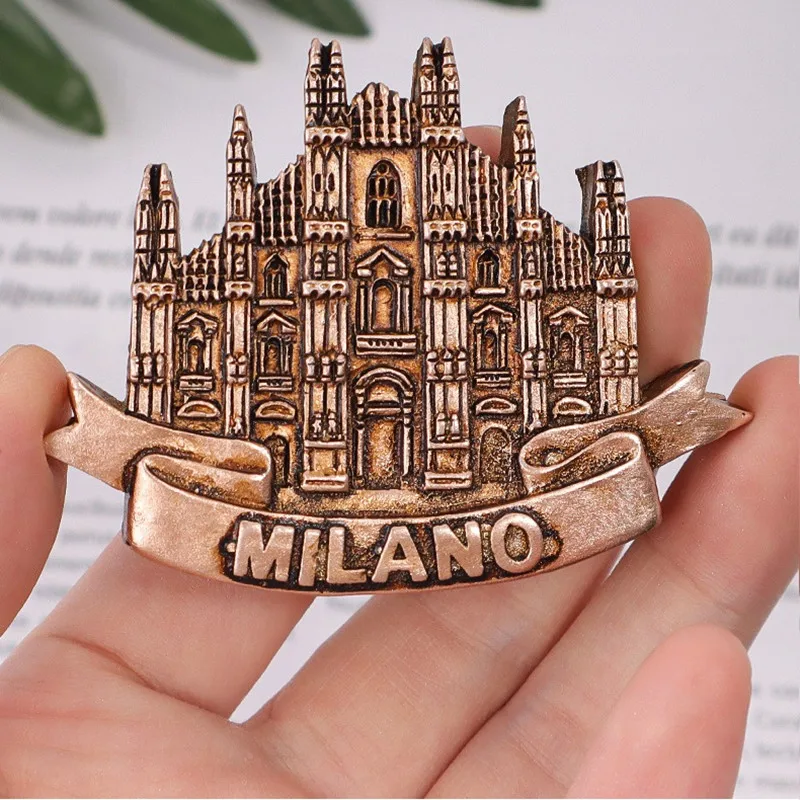 Magnetic Fridge Magnets World Country Tourism Souvenir Magnetic Magnets for Refrigerator Resin Decoration Italy Miland Venezia