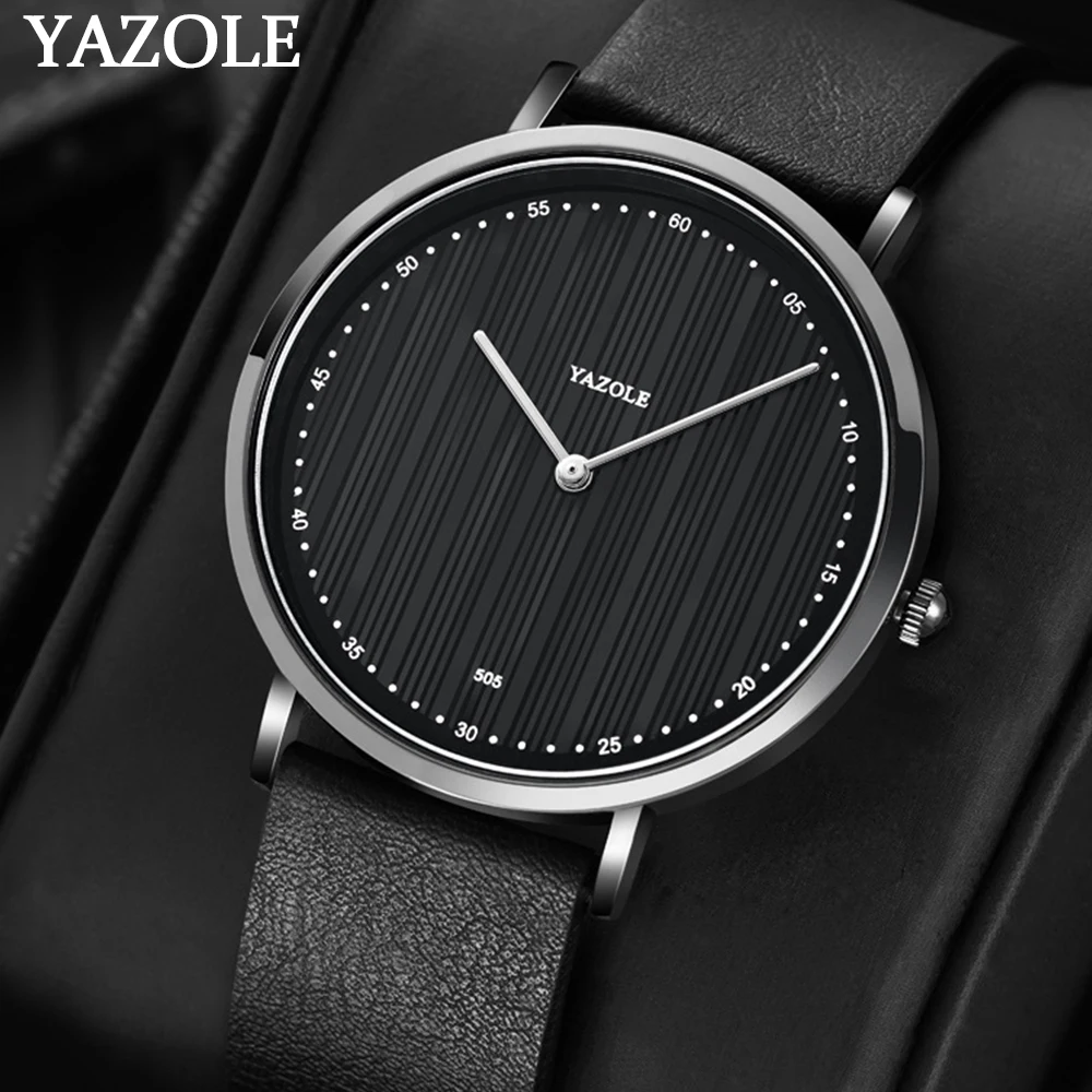 Men\'s Watch Luxury Big Brand 2023 New Minimalism Business Leather Man Watches Fashionable Male Wrist Timepiece Horloges Mannen