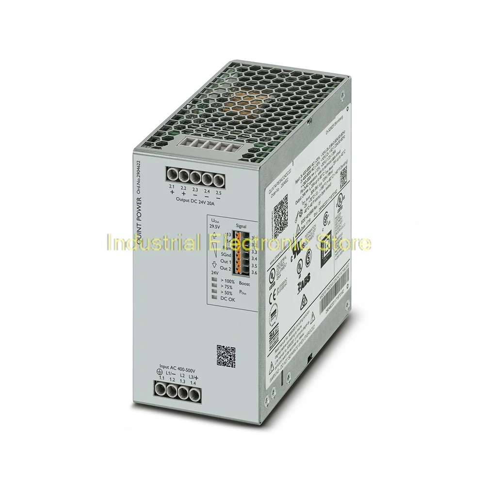 2904622 QUINT POWER (Replace:2938727) 24VDC/20A Good Qualiy QUINT4-PS/3AC/24DC/20
